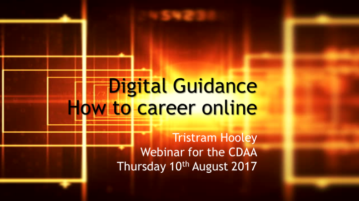 digital guidance - how to career online